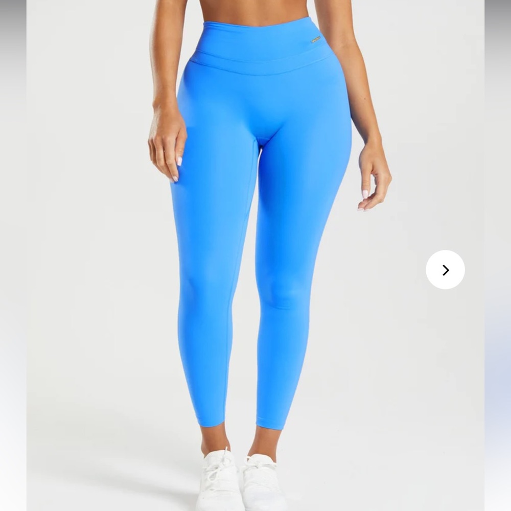 Whitney Simmons Gymshark high rise legging in Optimist blue. Size small.